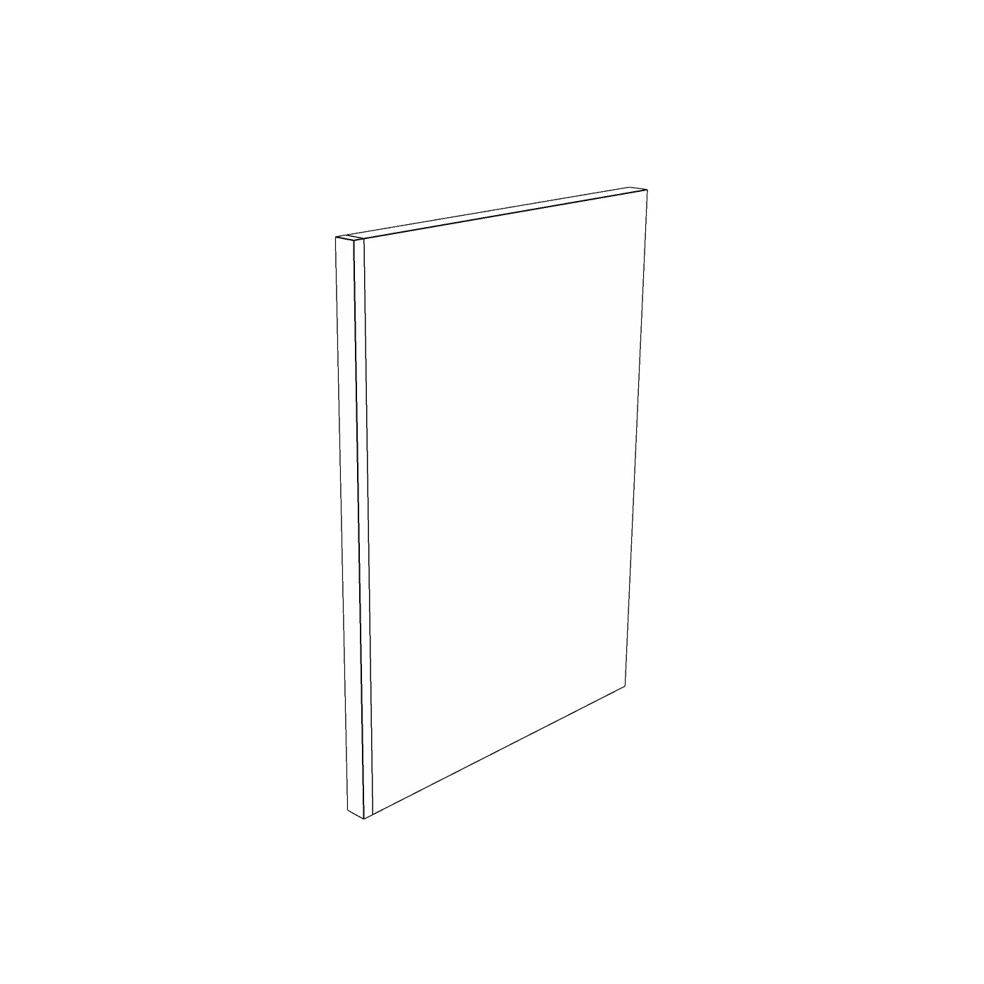 36mm Plain Base End Panel - Image 2