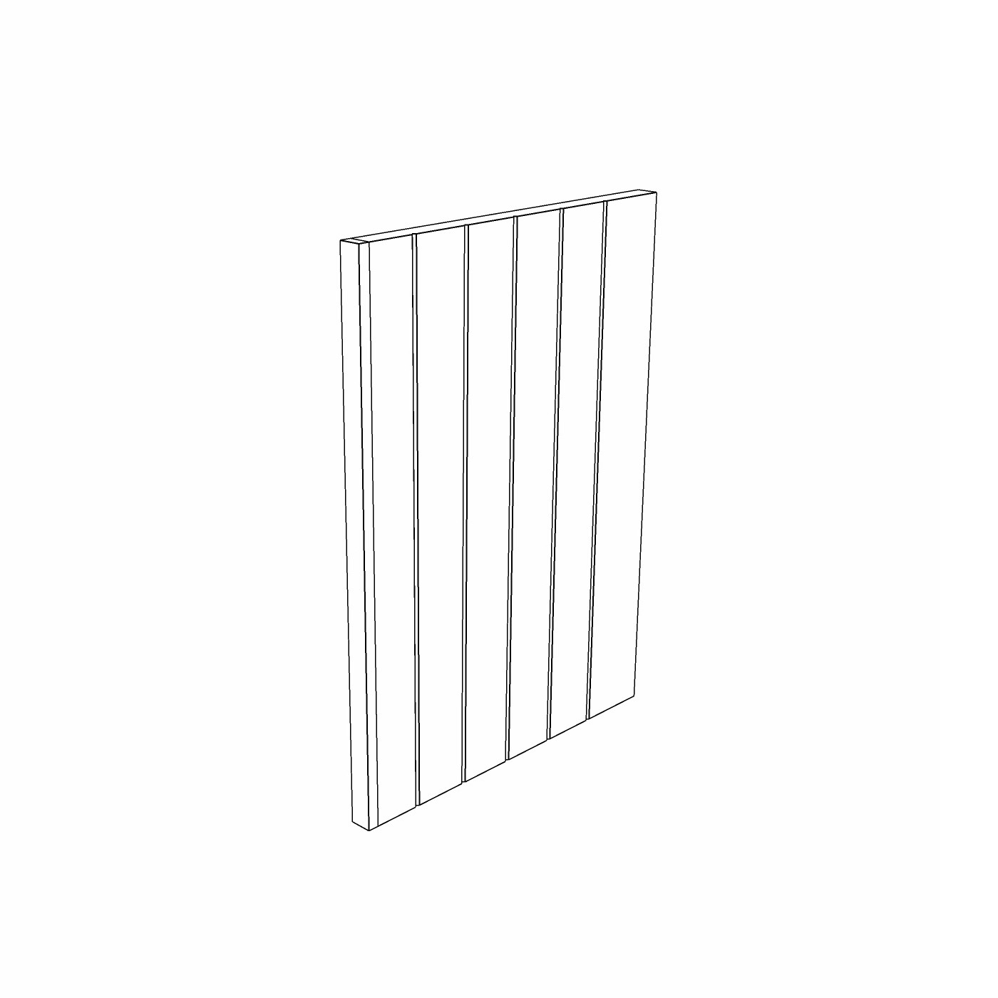 36mm V-Groove Base End Panel - Image 2