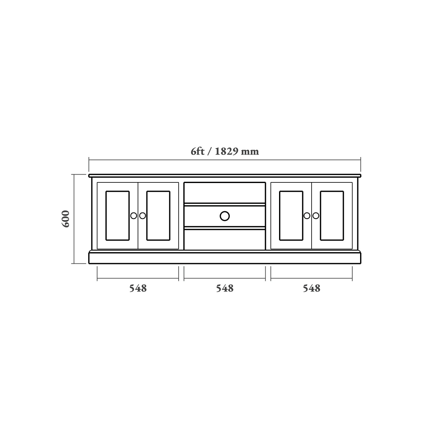 Bertie TV Cabinet - Image 4