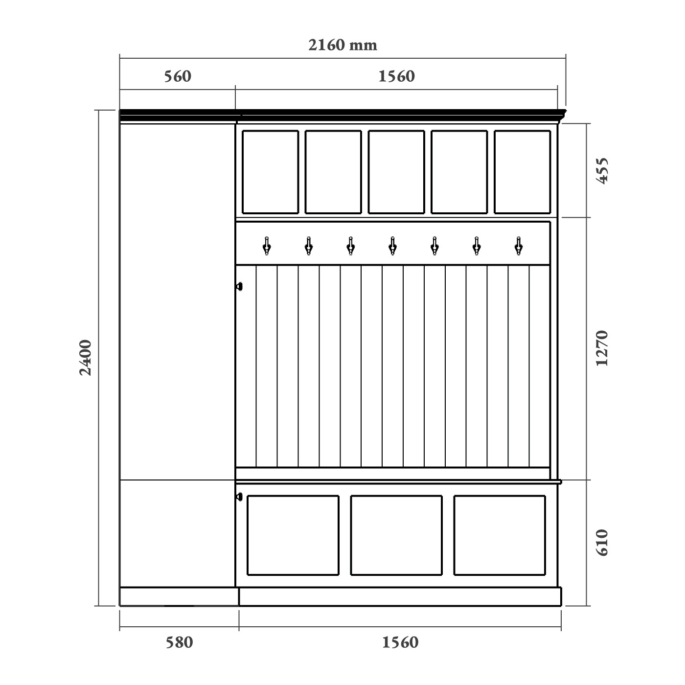 Classic Corner Boot Room Bench Willis & Stone Willis & Stone