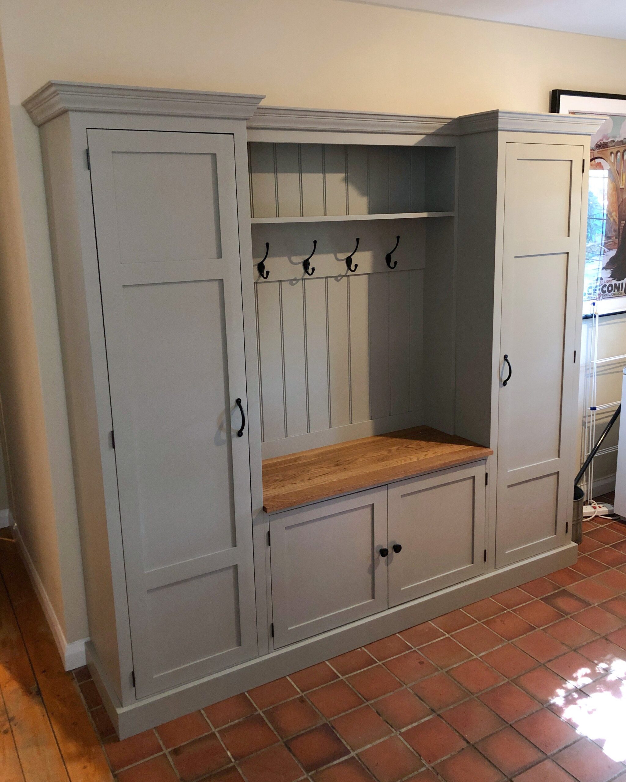 Country Boot Room Bench Willis & Stone Willis & Stone