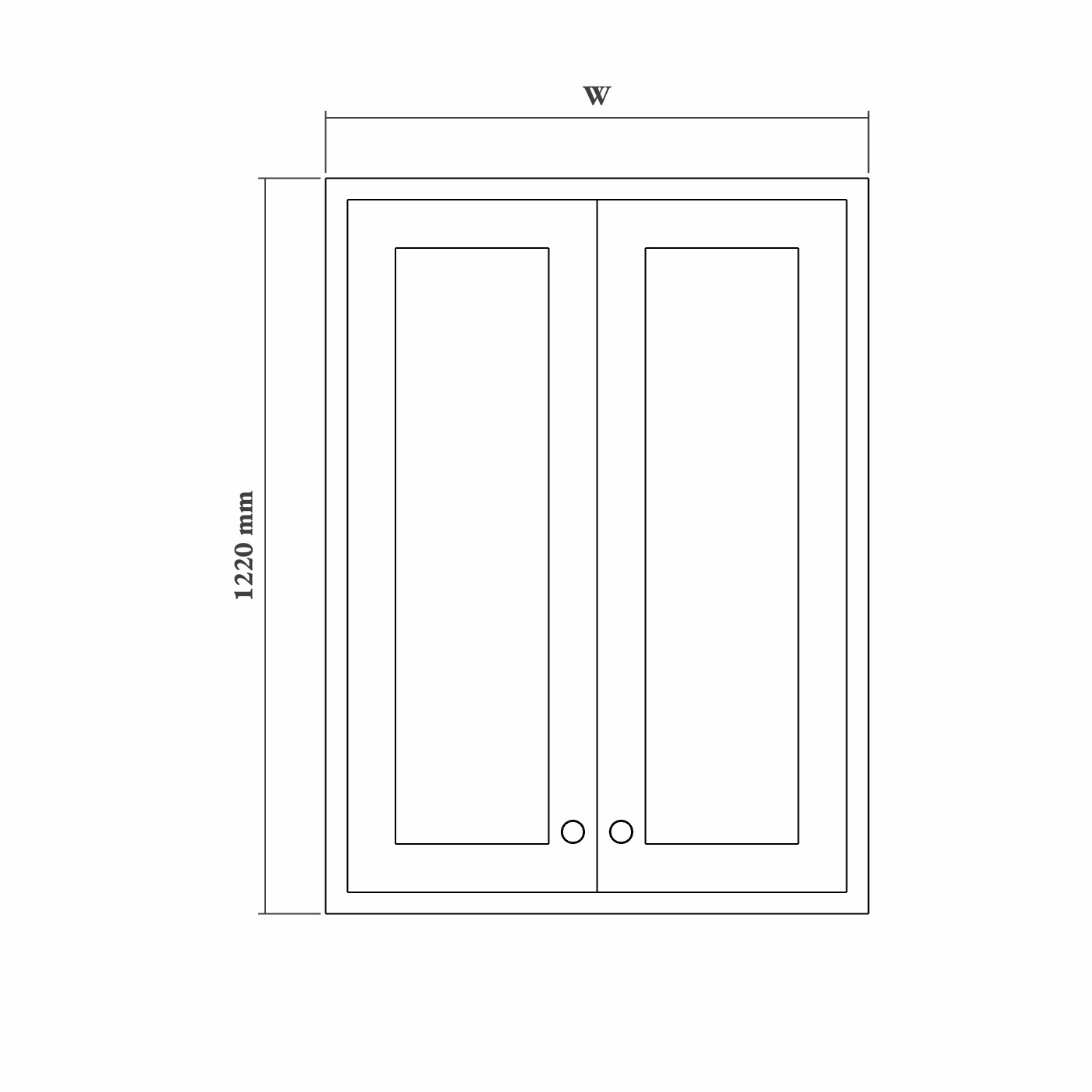 Double Countertop Cabinet - Image 3
