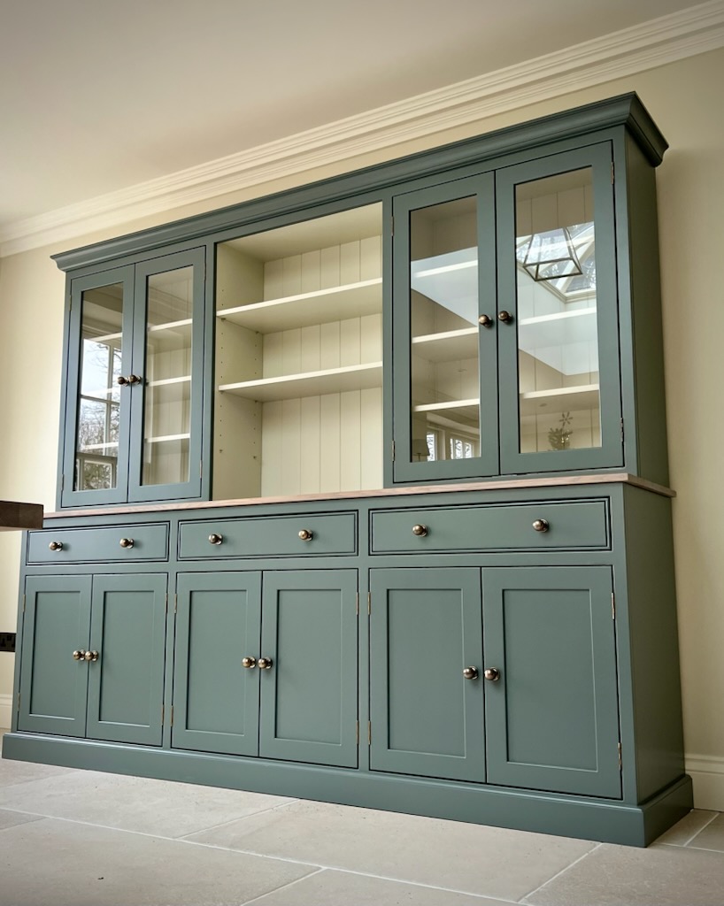 Detailed Glazed Dresser