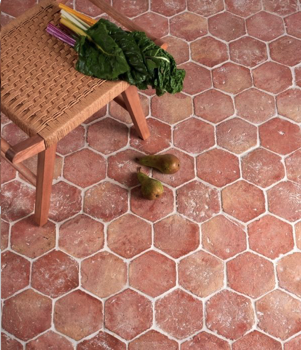 Marlborough Terracotta Hexagon