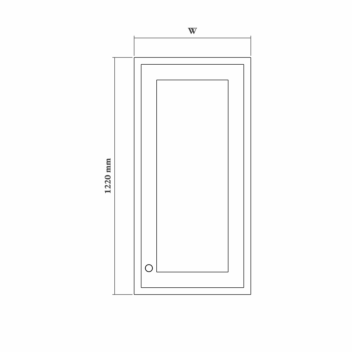 Single Countertop Cabinet - Image 3