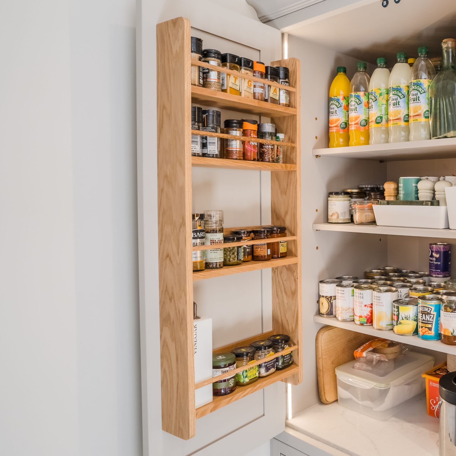 Oak Spice Rack Willis & Stone