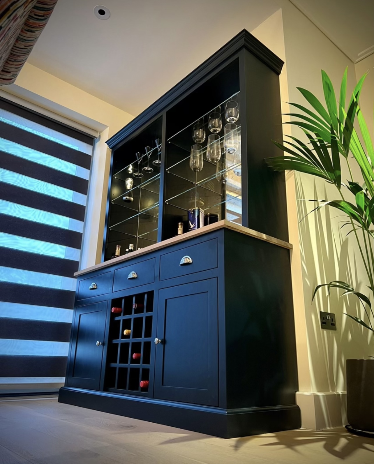 Antique Mirror Bar Dresser - Image 3