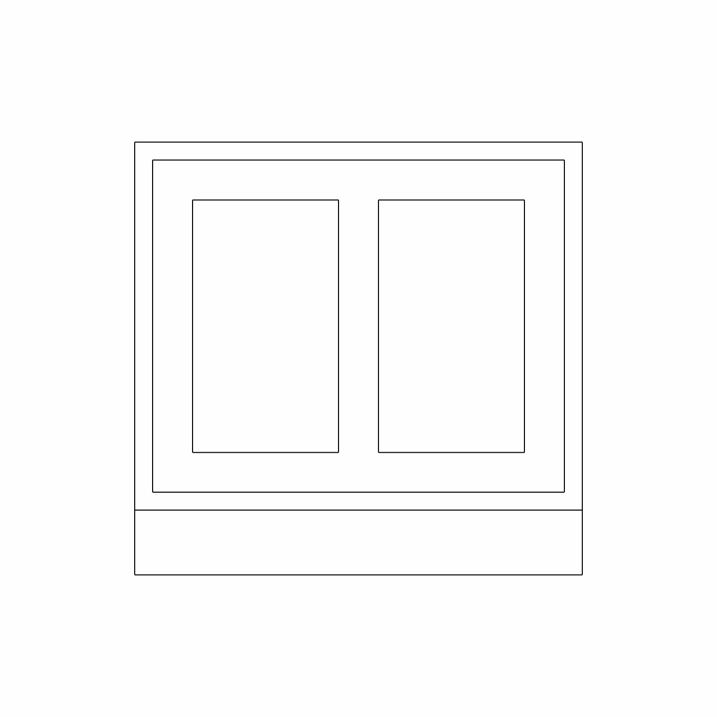 72mm Shaker Island End Panel