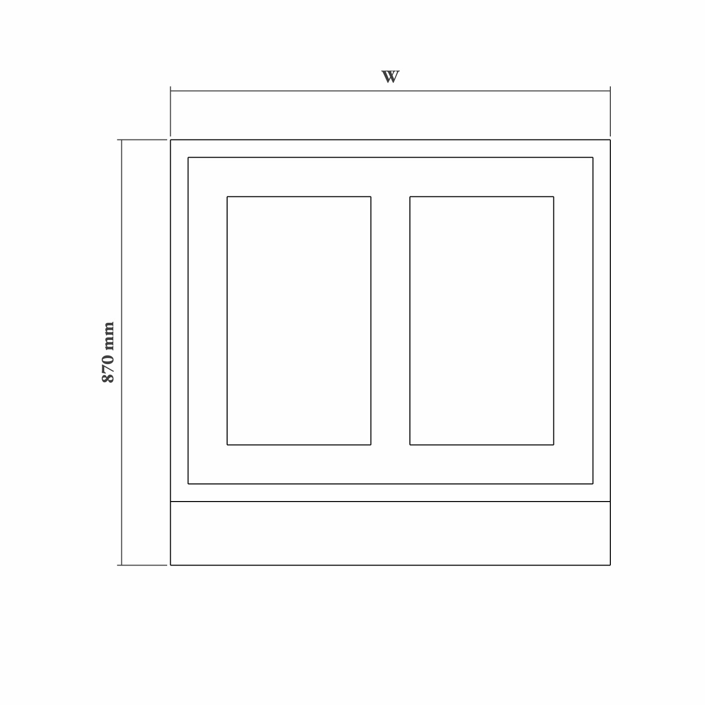 72mm Shaker Island End Panel - Image 3