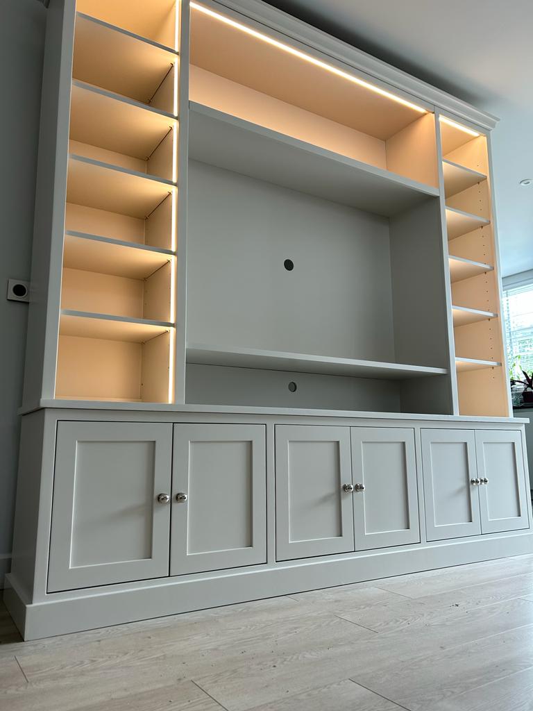 Extra Tall TV & Media Storage Unit Willis & Stone Willis & Stone