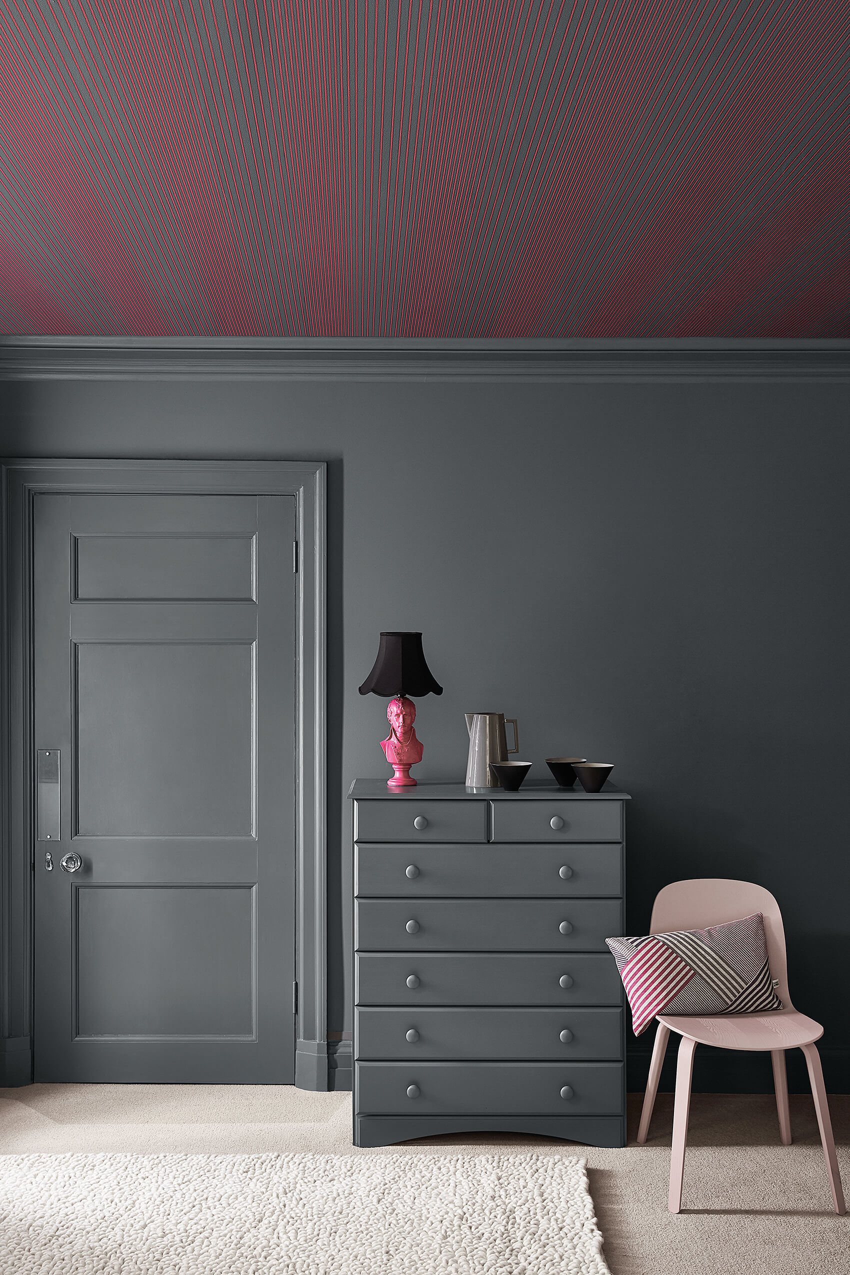 Ombre Plain Wallpaper by Little Greene - Image 9