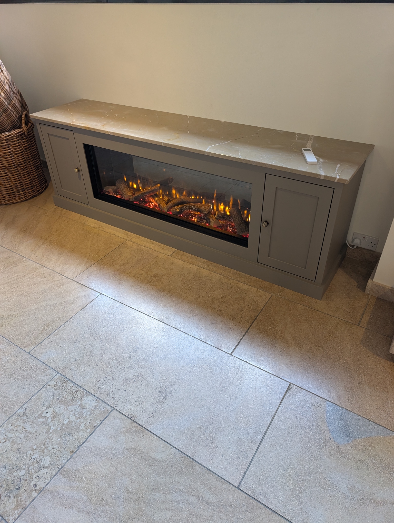 Fireplace TV Cabinet - Image 2